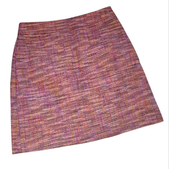 Loft Tweed Style Y2k Mini Skirt Acedemia Girly Prep Barbie Twee Size 0P - Picture 1 of 3